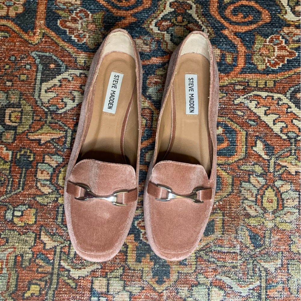 Suede Steve Madden Flats
